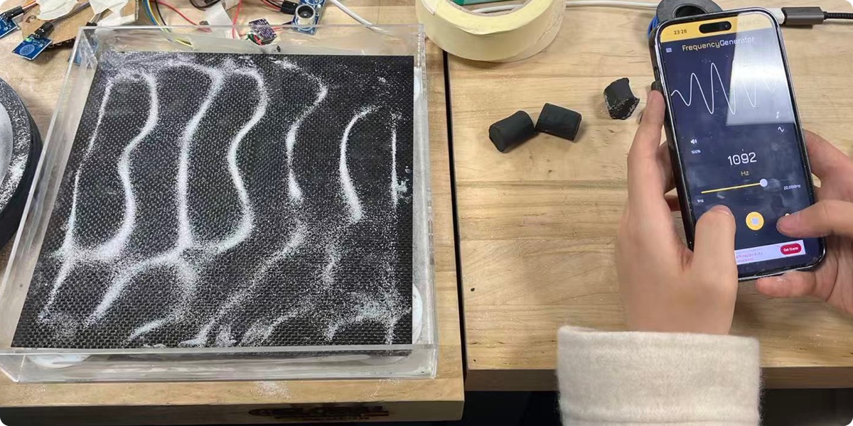 3D Printed Lamp detail 1