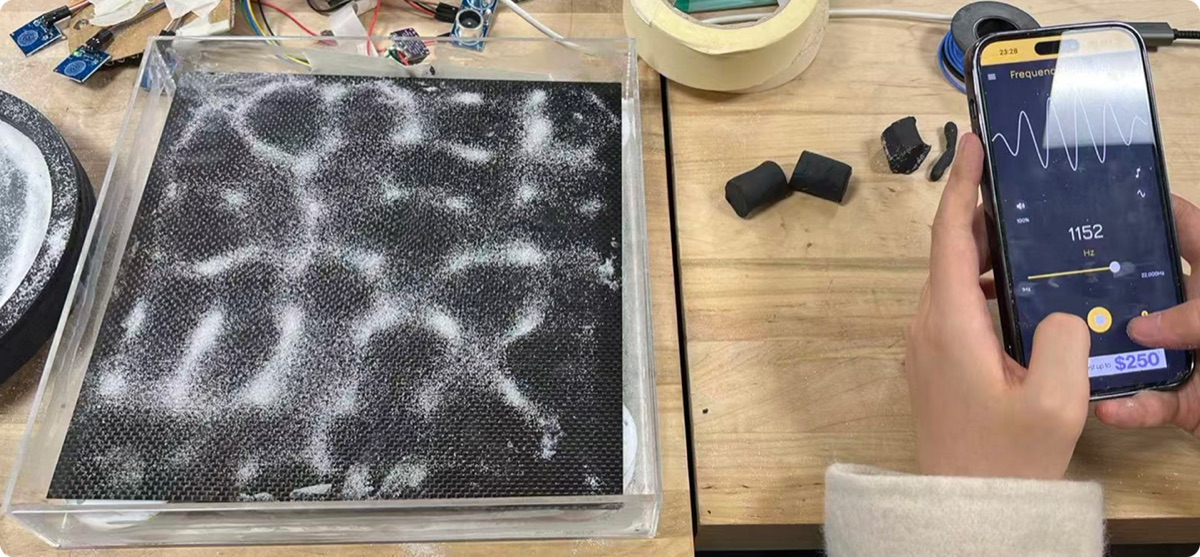 3D Printed Lamp detail 3