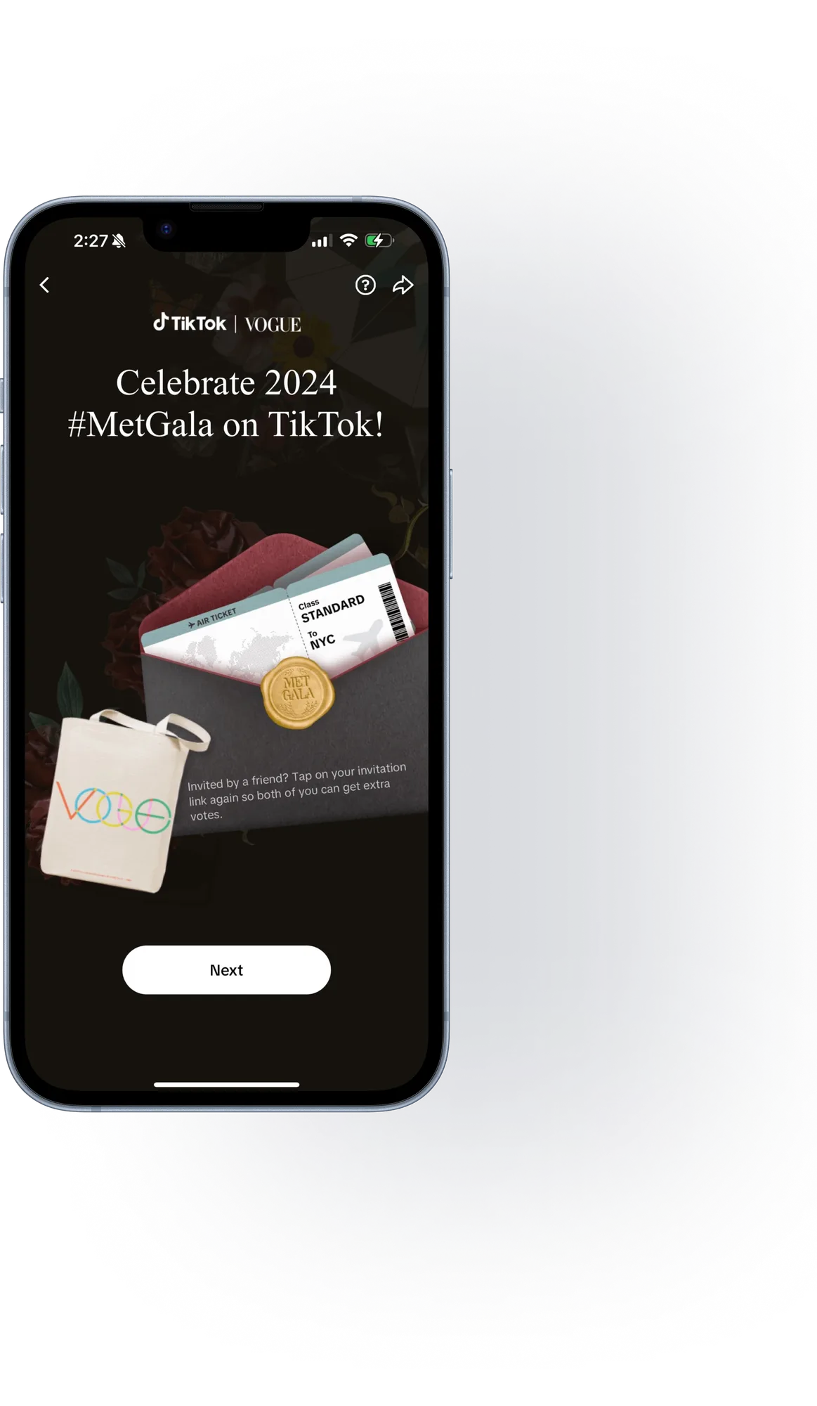 Met Gala Campaign Screen 2